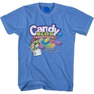 Candy Blox Dubble Bubble T-Shirt Sweet Treats Fun Graphic Candy Lover Tee 05